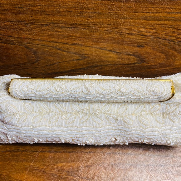 Vintage Michel Swiss Beaded Clutch Paris France - Picture 2 of 16